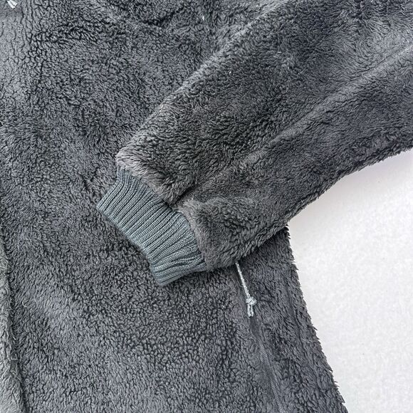 Mountain Hardwear Fleece Jacket Womens‎ Medium Black Sherpa Wind Stopper Hiking - Picture 4 of 12